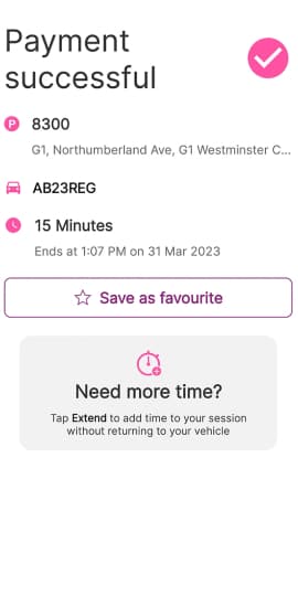 RingGo Parking app: Park & Pay
